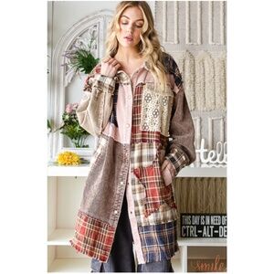 Oli & Hali Multicolor Patchwork Jacket